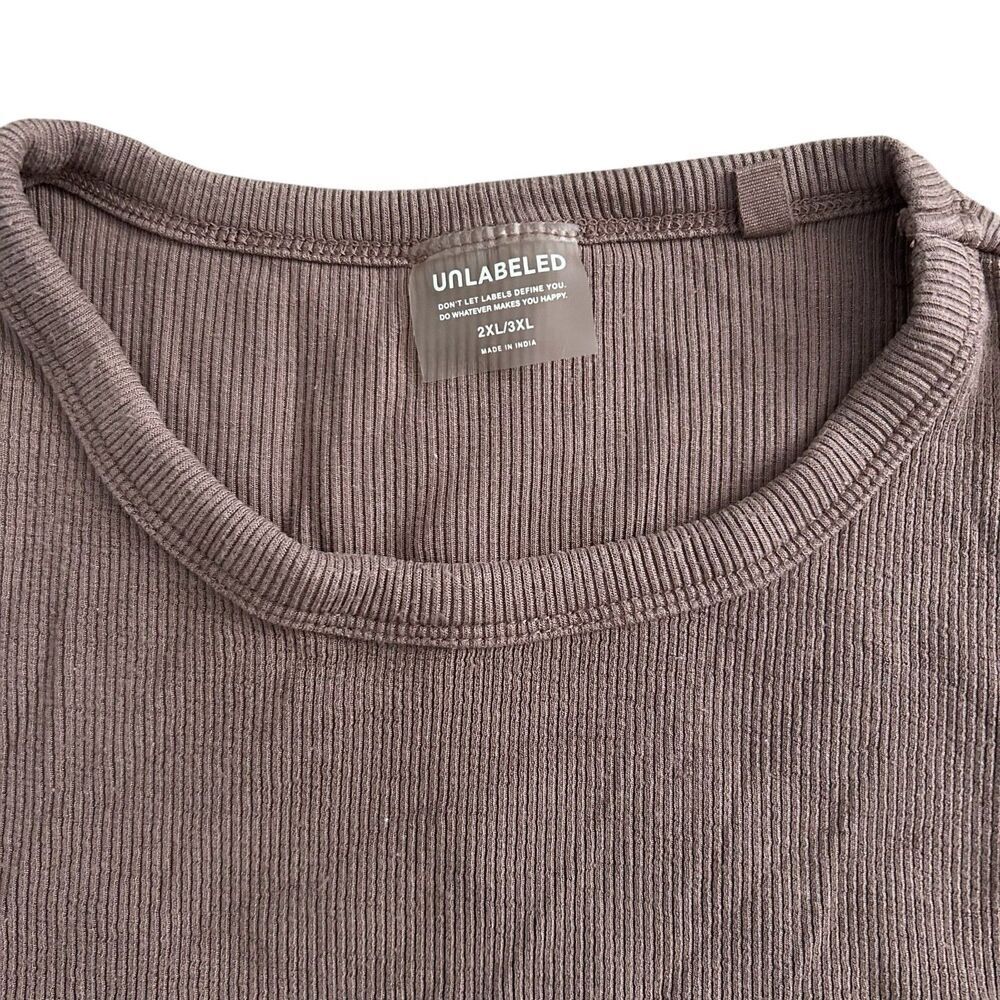 Unlabeled Ribbed Long Sleeve - Picture 3 of 4